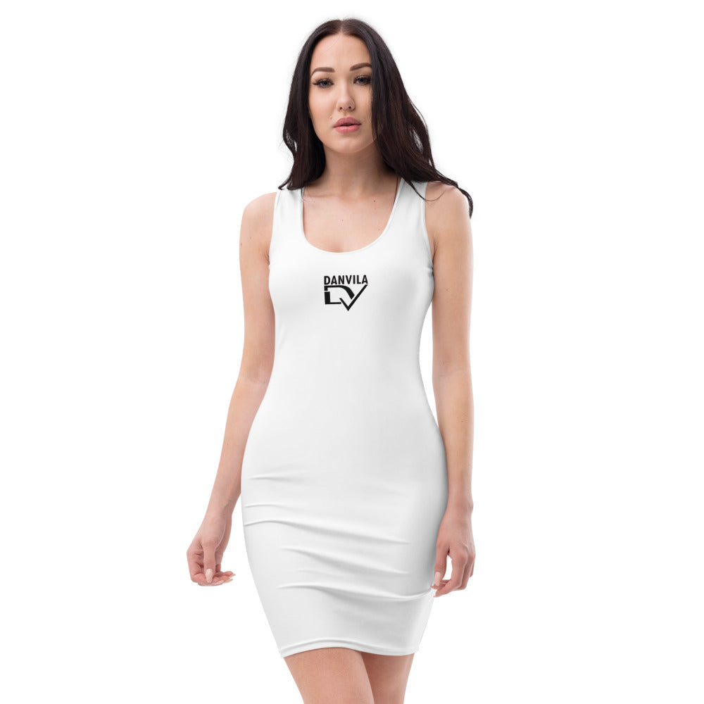 LuxeBloom Sculpting Bodycon Dress-small logo