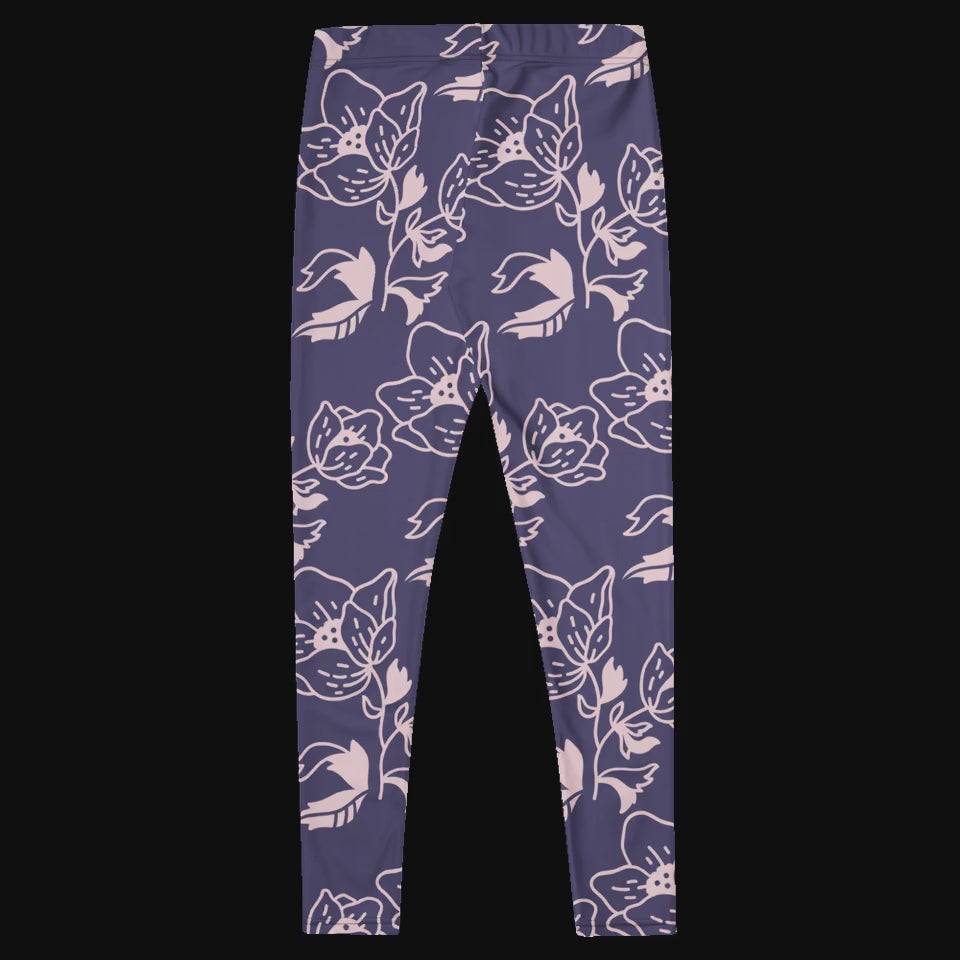 Midnight Flora All-Over Print Premium Leggings
